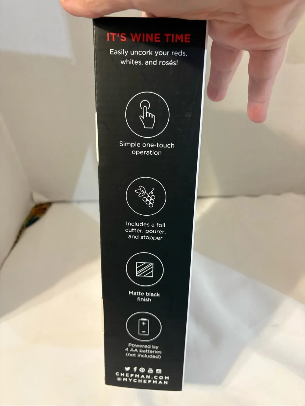 Chefman electric wine